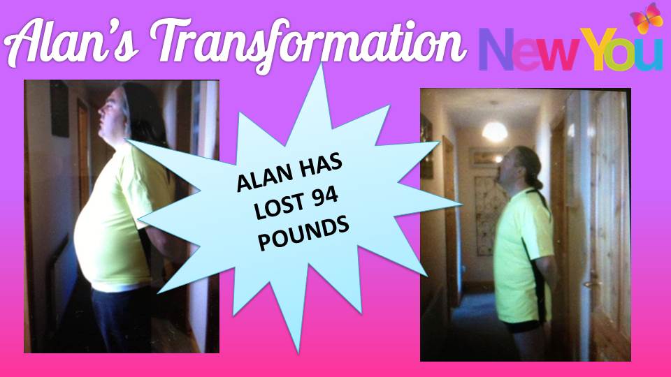 Alan's Rapid Weight Loss - 94 Pounds