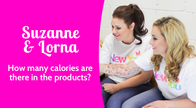 How many calories are in The New You Products? | VLCD