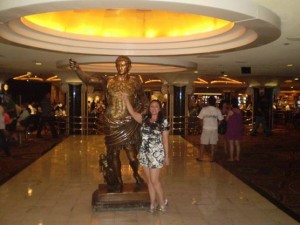 Me In Vegas on my honeymoon in 2010!