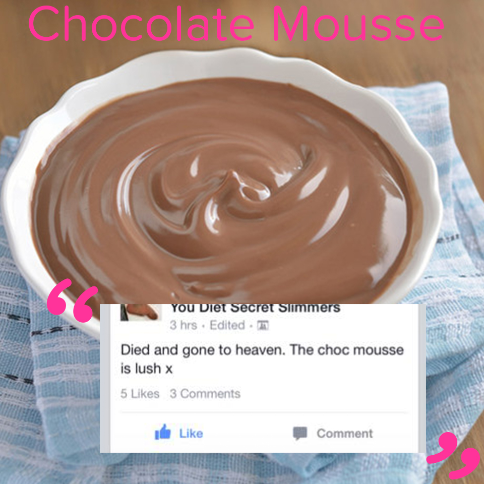 New You Plan Chocolate Mousse review