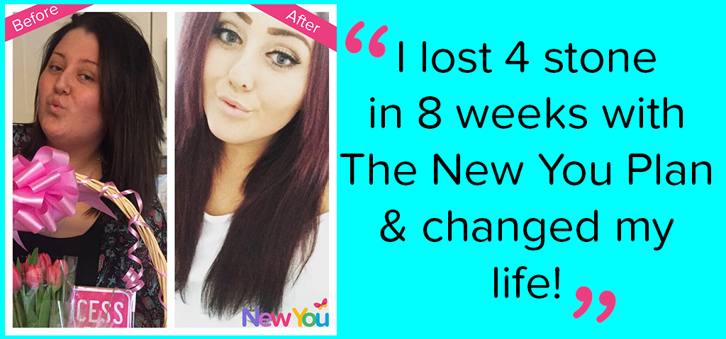 Amelia lost 4 stone with The New You Plan
